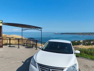 2016 Nissan Sentra VII (B17), белый, 900000 рублей, вид 3