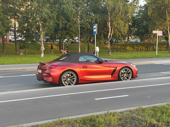 2019 BMW Z4 M40i III (G29), оранжевый - вид 12