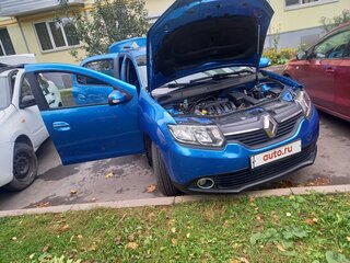 2015 Renault Logan II, синий, 746000 рублей, вид 3