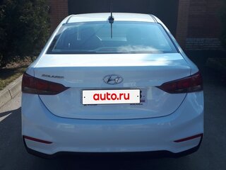 2019 Hyundai Solaris II, белый, 1200000 рублей, вид 5