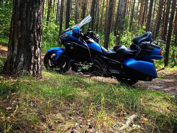 2017 Honda GL 1800 Gold Wing, синий, 2000000 рублей - вид 4