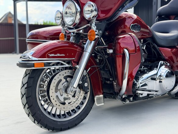 2009 Harley-Davidson Electra Glide, красный - вид 10