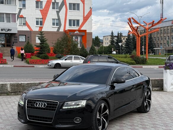 2008 Audi A5 I (8T), чёрный, 799999 рублей