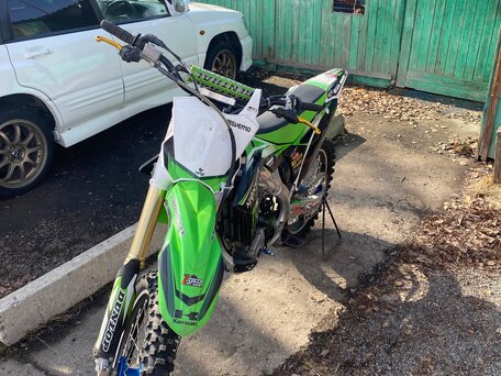 2013 Kawasaki KX 250, зелёный, 365000 рублей, вид 2