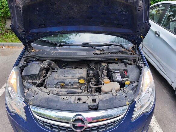2013 Opel Corsa D Рестайлинг II, синий - вид 12