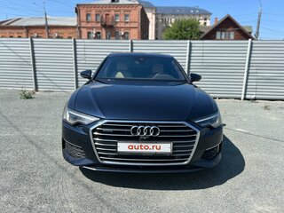 2018 Audi A6 55 TFSI V (C8), синий, 3100000 рублей, вид 4
