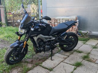 2013 Yamaha MT-09 (FZ-09), фиолетовый, 790000 рублей, вид 3