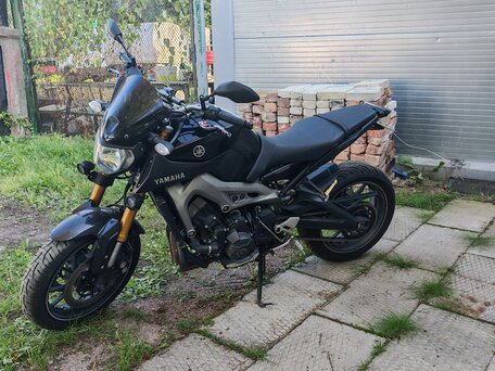 2013 Yamaha MT-09 (FZ-09), фиолетовый, 790000 рублей, вид 3