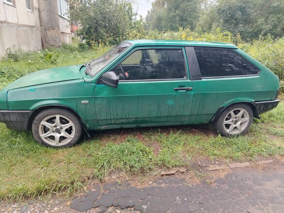 1987 Lada (ВАЗ) 2108 21086, зелёный, 220000 рублей - вид 4