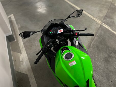 2014 Kawasaki Ninja 250R, зелёный, 395000 рублей, вид 3