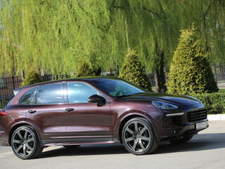 2015 Porsche Cayenne Diesel II Рестайлинг (958), коричневый, 3500000 рублей, вид 1