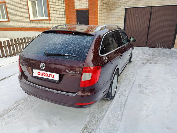 2012 Skoda Superb II, фиолетовый, 899000 рублей - вид 12