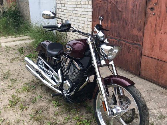2008 Victory Vegas, фиолетовый - вид 3