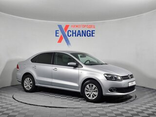 2013 Volkswagen Polo V, серебристый, 733000 рублей, вид 3