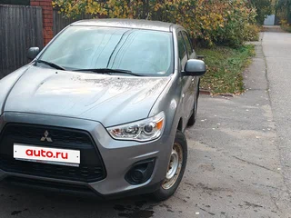 2014 Mitsubishi ASX I Рестайлинг, серый, 1500000 рублей, вид 1