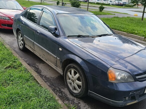 2004 Chevrolet Evanda, синий, 370000 рублей - вид 1