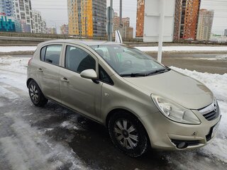 2008 Opel Corsa D, золотистый, 500000 рублей, вид 5