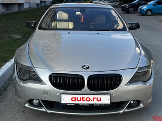 2007 BMW 6 серии 630i II (E63/E64), серебристый, 1300000 рублей, вид 3