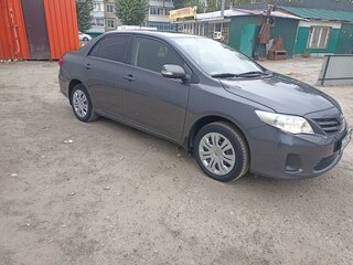 2013 Toyota Corolla X (E140, E150) Рестайлинг, серый, 1580000 рублей, вид 1