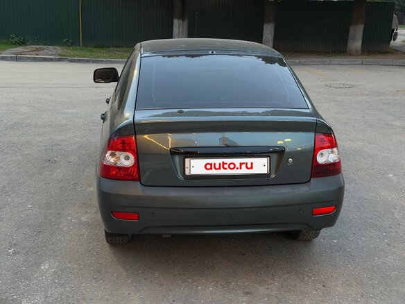 2012 Lada (ВАЗ) Priora I, зелёный, 290000 рублей - вид 4