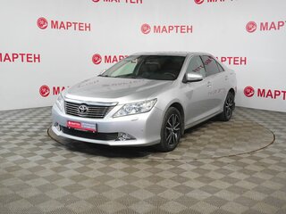 2013 Toyota Camry VII (XV50), серебристый, 1564000 рублей, вид 1