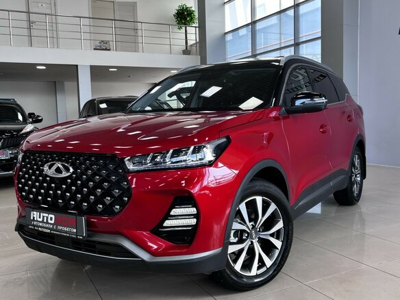 2021 Chery Tiggo 7 Pro I, красный, 1640000 рублей