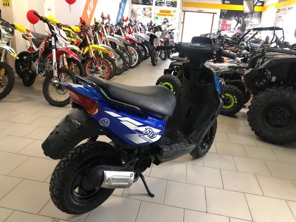 1998 Yamaha BWs, синий - вид 2
