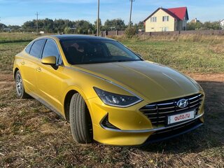 2019 Hyundai Sonata VIII (DN8), жёлтый, 2090000 рублей, вид 1