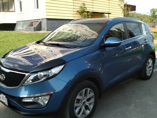 2014 Kia Sportage III Рестайлинг, синий, 1500000 рублей, вид 1