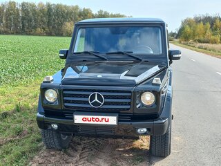 2009 Mercedes-Benz G-Класс 350 II (W463) Рестайлинг 2, чёрный, 3300000 рублей, вид 2