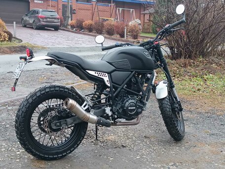 2022 Fuego Scrambler 250, чёрный, 100000 рублей, вид 3