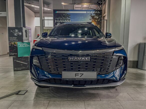 2026 Haval F7 II, голубой - вид 1