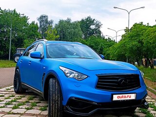 2012 Infiniti FX30d II (S51) Рестайлинг, синий, 2260000 рублей, вид 1