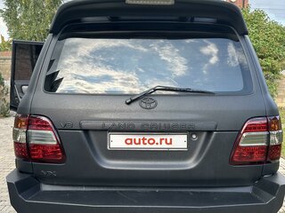 2005 Toyota Land Cruiser 100 Series Рестайлинг 2, чёрный, 5299000 рублей, вид 4