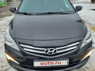 2015 Hyundai Solaris I Рестайлинг, чёрный, 950000 рублей, вид 1