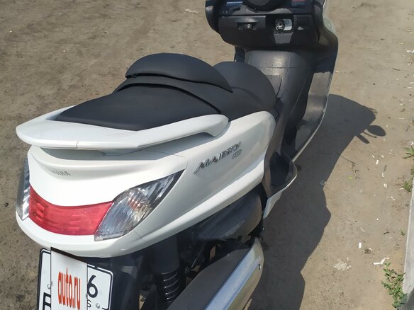 2006 Yamaha Majesty 400, белый - вид 1