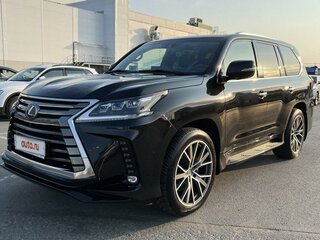 2018 Lexus LX 570 III Рестайлинг 2, чёрный, 13000000 рублей, вид 1