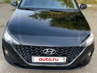 2021 Hyundai Solaris II Рестайлинг, чёрный, 1740000 рублей, вид 5