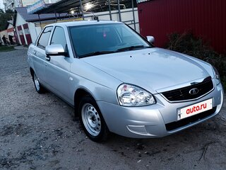 2014 Lada (ВАЗ) Priora I Рестайлинг, серебристый, 500000 рублей, вид 2