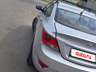 2014 Hyundai Solaris I, серебристый, 590000 рублей, вид 4