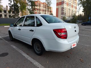 2014 Lada (ВАЗ) Granta I, белый, 650000 рублей, вид 5