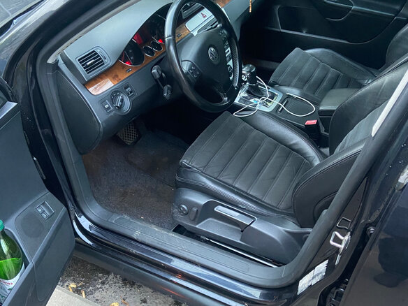 2008 Volkswagen Passat B6, чёрный, 886498 рублей - вид 8