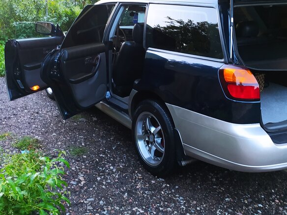 2003 Subaru Outback II, синий, 860000 рублей - вид 19