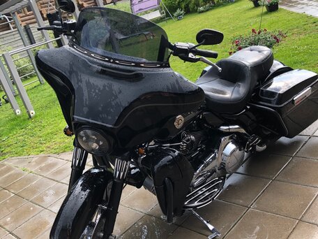 2007 Harley-Davidson Electra Glide, чёрный, 800000 рублей, вид 3