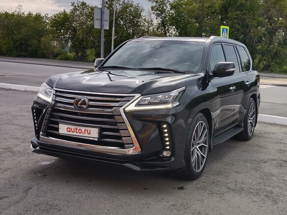 2018 Lexus LX 570 III Рестайлинг 2, чёрный, 13000000 рублей - вид 7