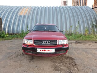 1992 Audi 100 IV (C4), красный, 235000 рублей, вид 1