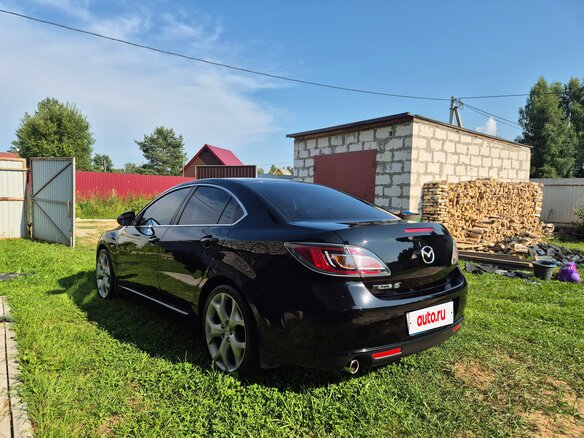 2008 Mazda 6 II (GH), чёрный, 830000 рублей - вид 4