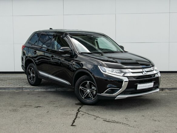2018 Mitsubishi Outlander III Рестайлинг 2, чёрный - вид 2