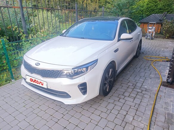 2018 Kia Optima IV, белый - вид 7