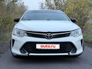 2015 Toyota Camry US Market VII (XV50) Рестайлинг, белый, 1400000 рублей, вид 2